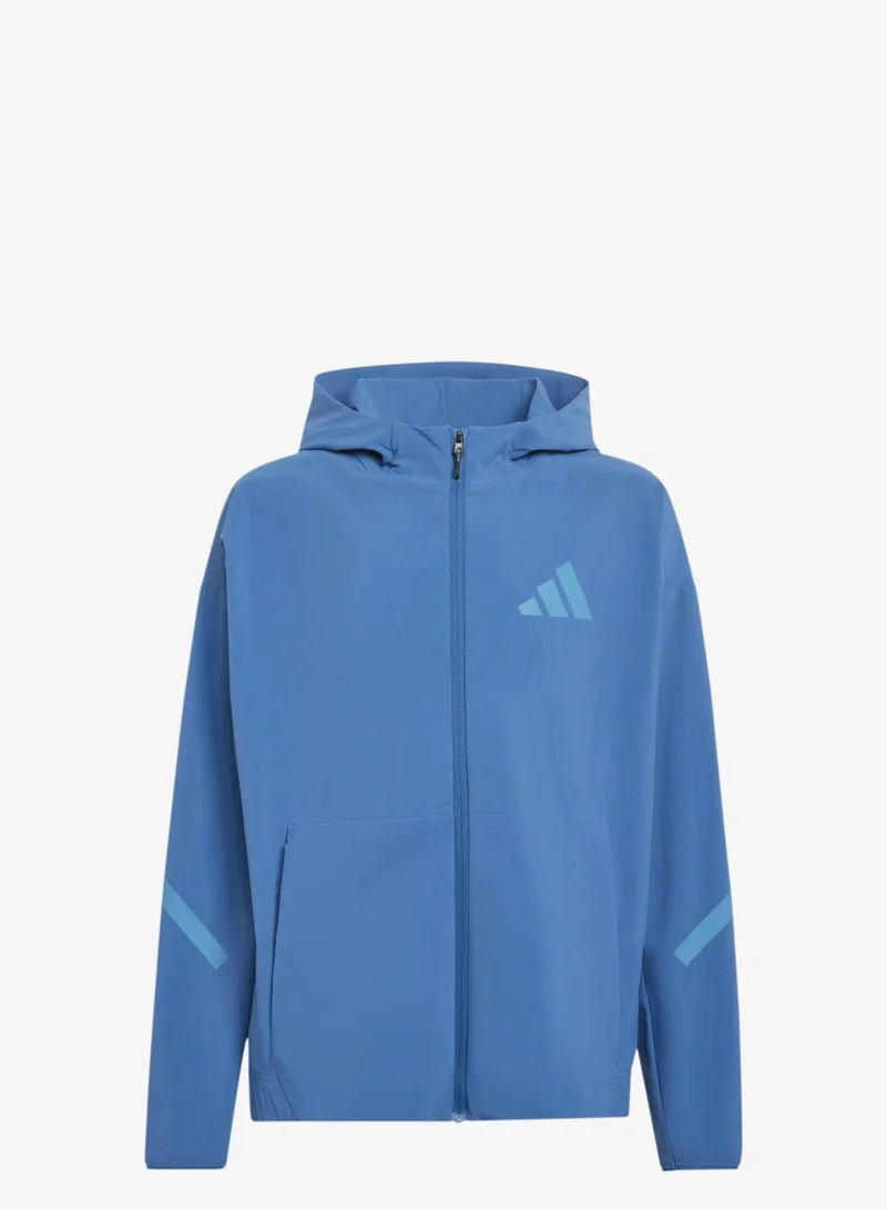 Adidas Z.N.E. Woven Travel Cover Up Track Top